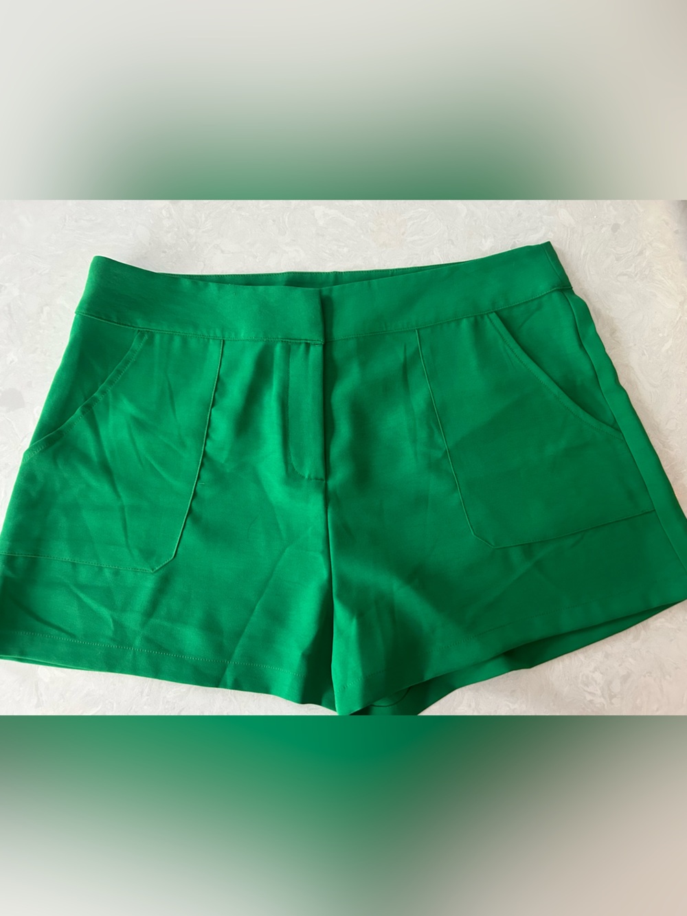 Tailored Kelly Green Women's Shorts